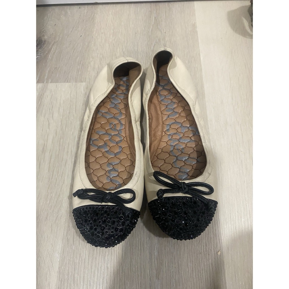 Sam Edelman Beatrix Ballet Flats Women's Size 7M Studded Toe EUC